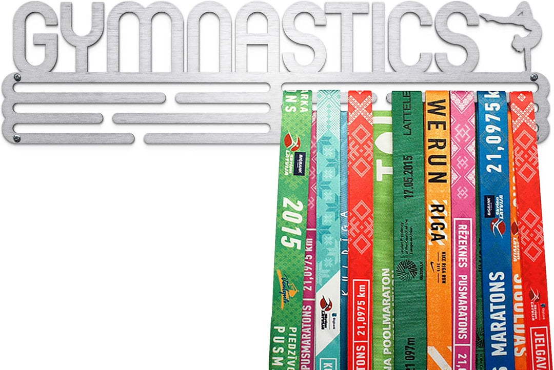 United Medals Gymnastics Medaillenhalter Stahl | Medaillen Aufhänger | Medal Hanger Holder Display R
