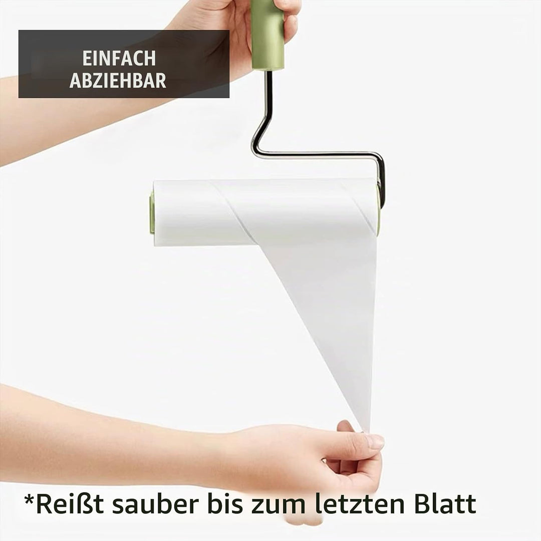 Extra Klebrige XXL-Fusselrolle für Kleidung, Sofa, Bett, Teppich – 16 cm mit 360 Blättern(360 Blätte