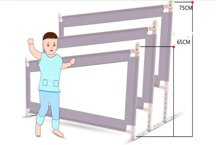 Lapchu Bettgitter Rausfallschutz Rausfallschutz für Kinderbett - Baby Bettgitter - Bett Rausfallschu
