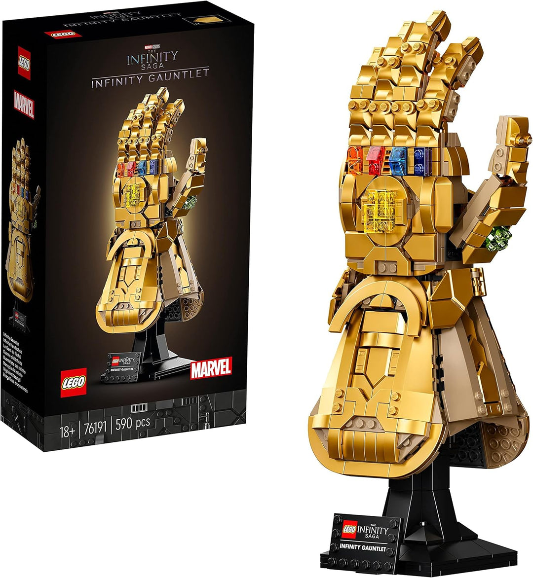 LEGO 76191 Marvel Super Heroes Infinity Handschuh, Avengers Set für Erwachsene mit dem Gauntlet von