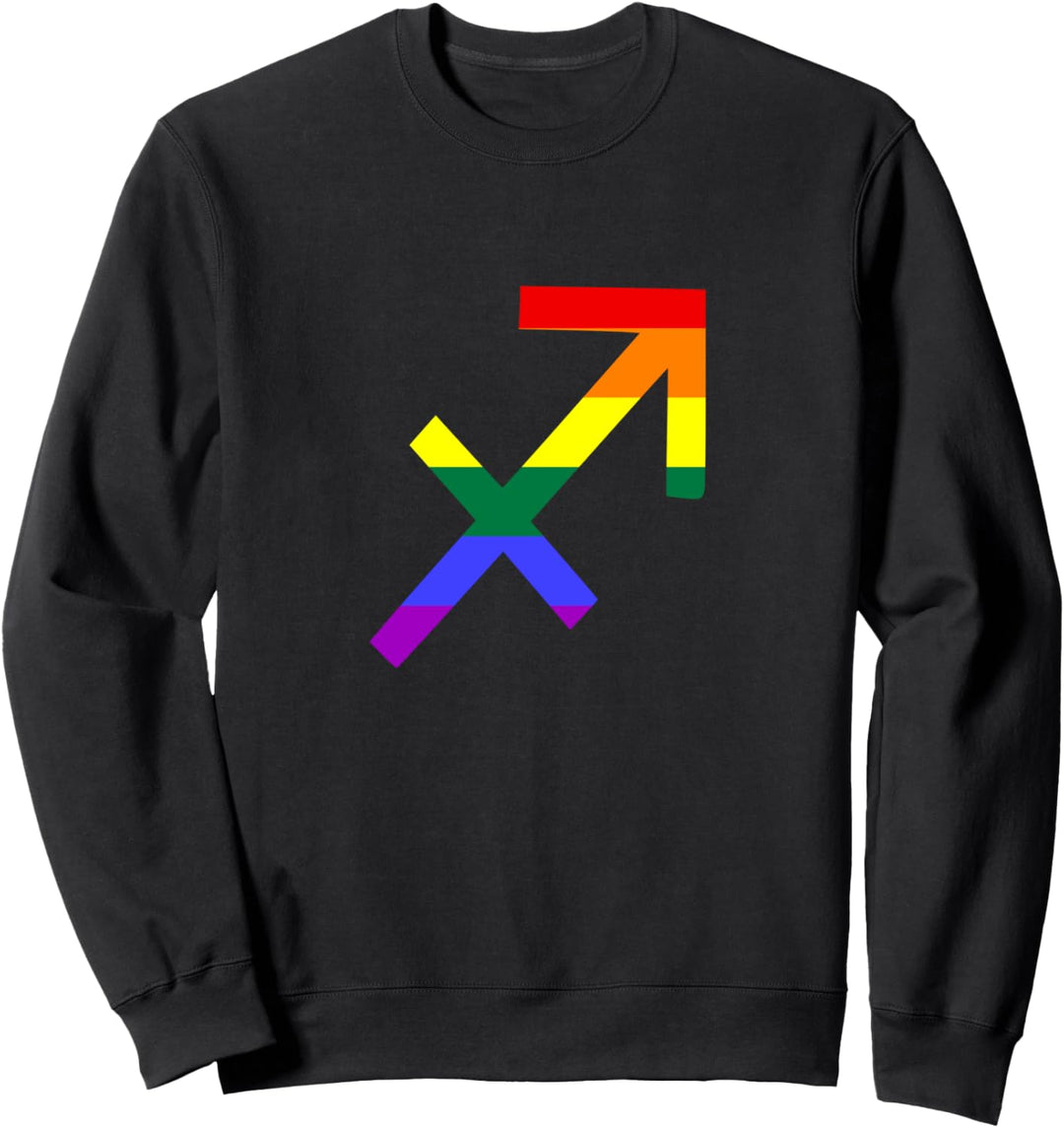 Schütze Proud Sagittarius LGBTQ Zodiac Sign Horoscope Sweatshirt
