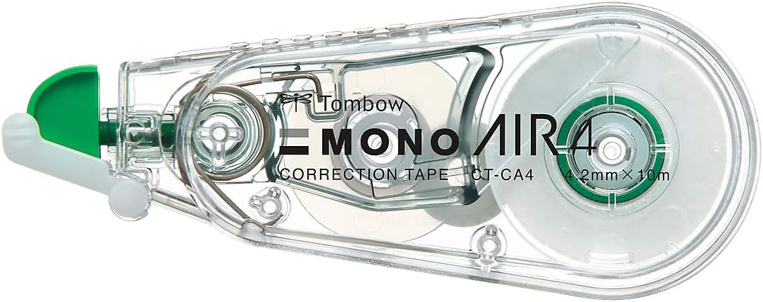 Tombow CT-CA4-20 Korrekturroller, mittiges Abrollen, 4,2 mm x 10 m, 20 Stück, lose Office Pack 20 St