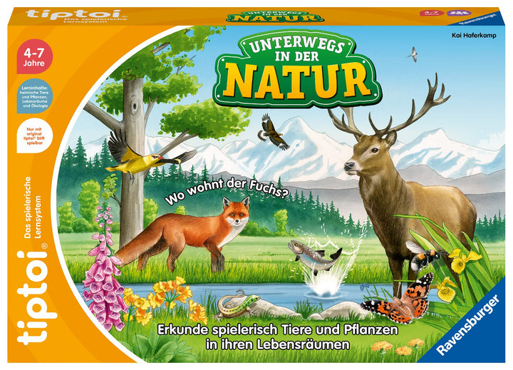 Ravensburger 00121 tiptoi® Unterwegs in der Natur, Yellow