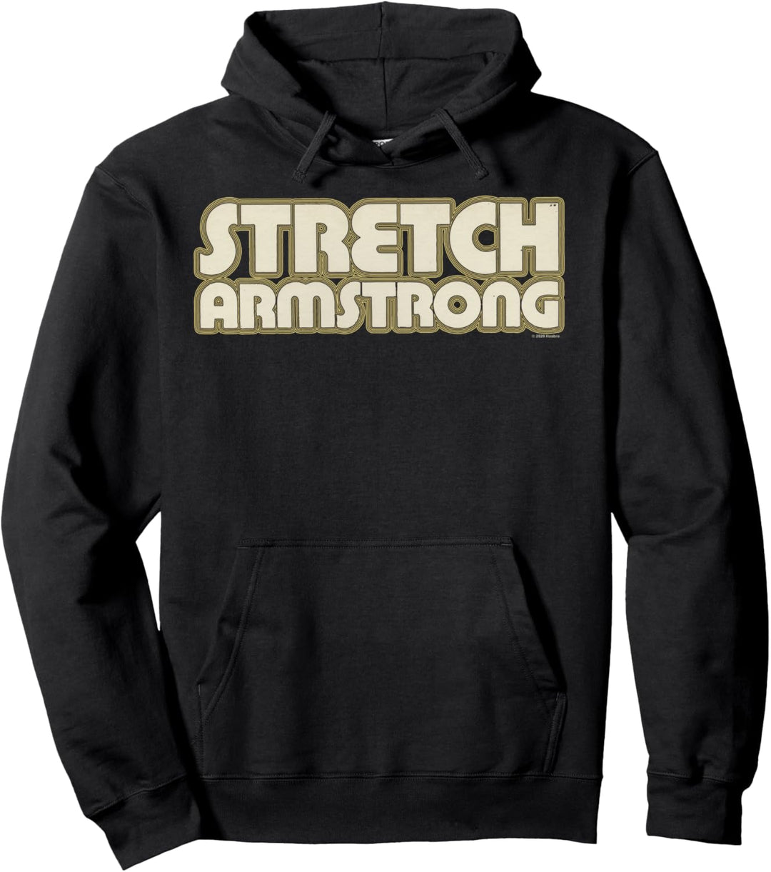 Stretch Armstrong The Original Vintage Retro Logo Pullover Hoodie