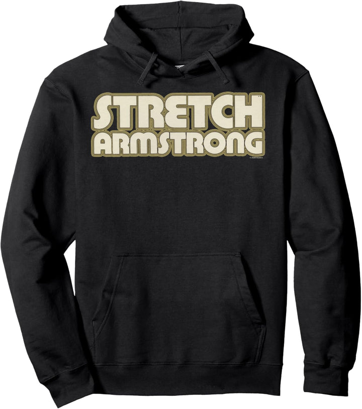 Stretch Armstrong The Original Vintage Retro Logo Pullover Hoodie