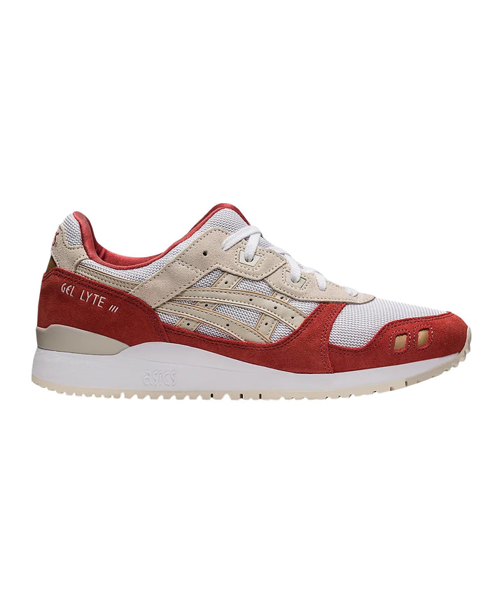 ASICS Lifestyle - Schuhe Herren - Sneakers Gel-Lyte III OG 37 EU Graubeigerot, 37 EU Graubeigerot