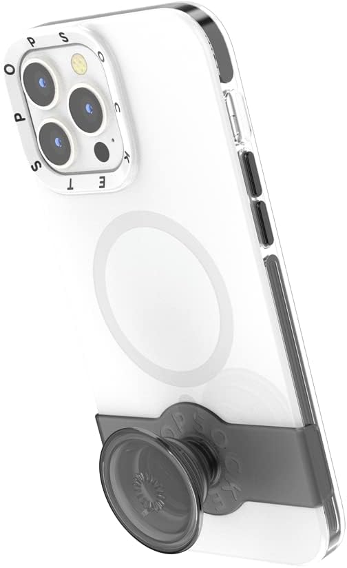 PopSockets: PopCase für MagSafe - Hülle für iPhone 13 Pro Max mit Abnehmbarem PopGrip Slide Sockel u
