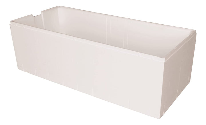 Calmwaters® Wannenträger 170 x 75 cm Modern Square, Passend für Rechteck-Badewanne 170x75 cm, Styrop