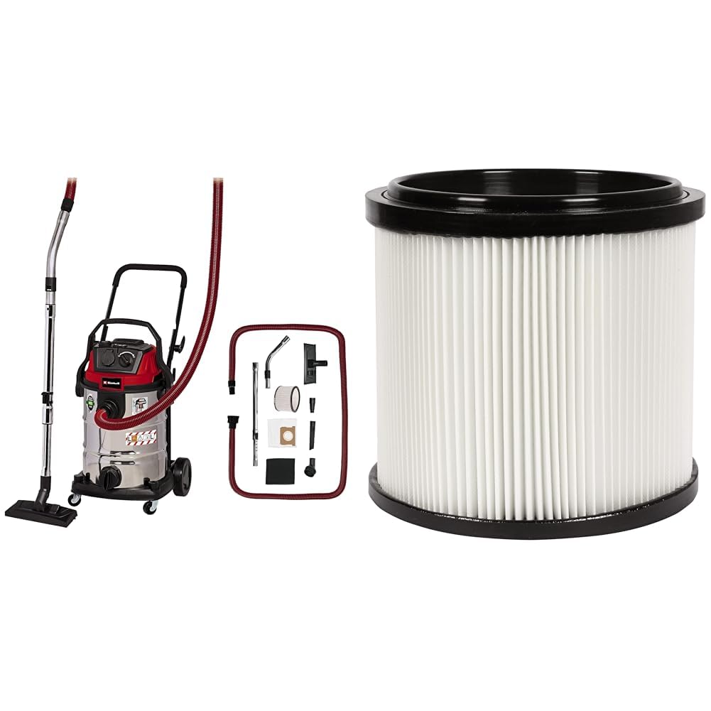 Einhell Nass-Trockensauger TE-VC 2230 SACL (1400 W, 220 mbar, HEPA-Faltenfilter inkl. Filterreinigun