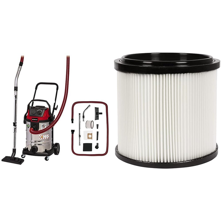 Einhell Nass-Trockensauger TE-VC 2230 SACL (1400 W, 220 mbar, HEPA-Faltenfilter inkl. Filterreinigun