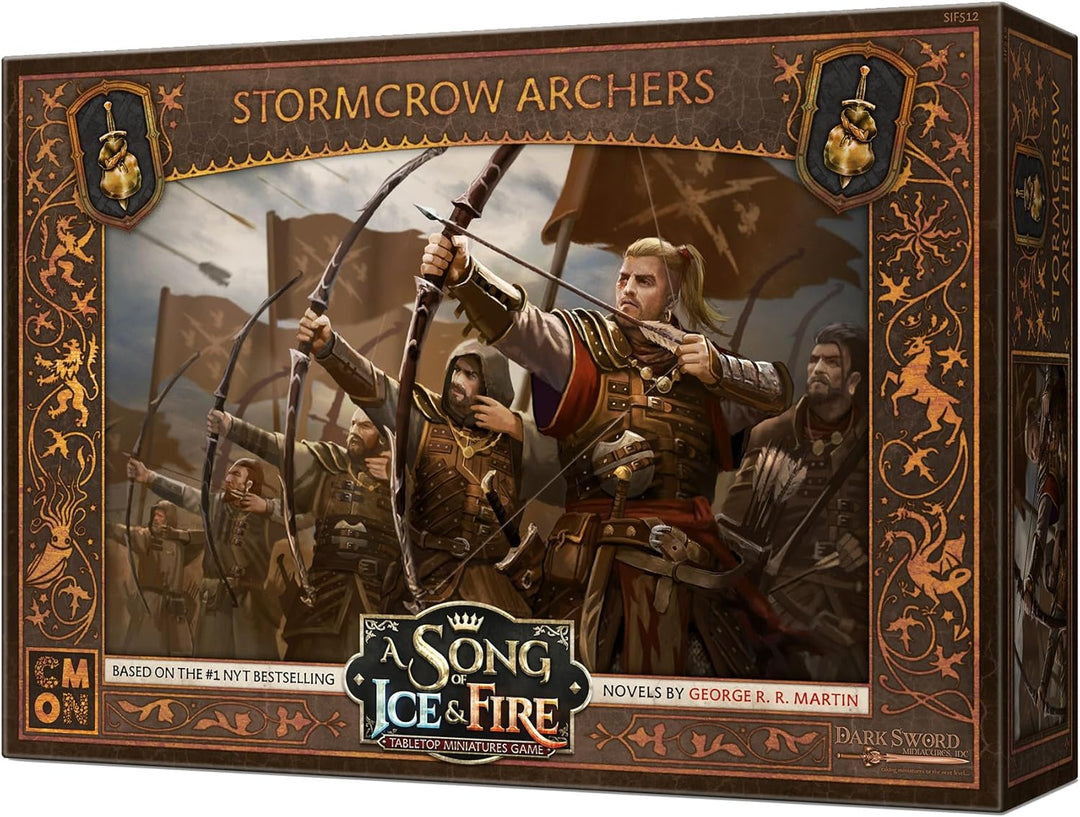 Asmodee | CMON | A Song of Ice & Fire – Bogensschützen der Sturmkrähen | Erweiterung | Tabletop | 2