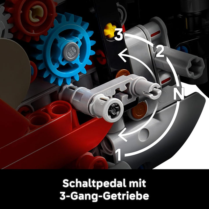 LEGO Technic Ducati Panigale V4 S Motorrad, baubares Motorradmodell, Bausets für Erwachsene, Männer