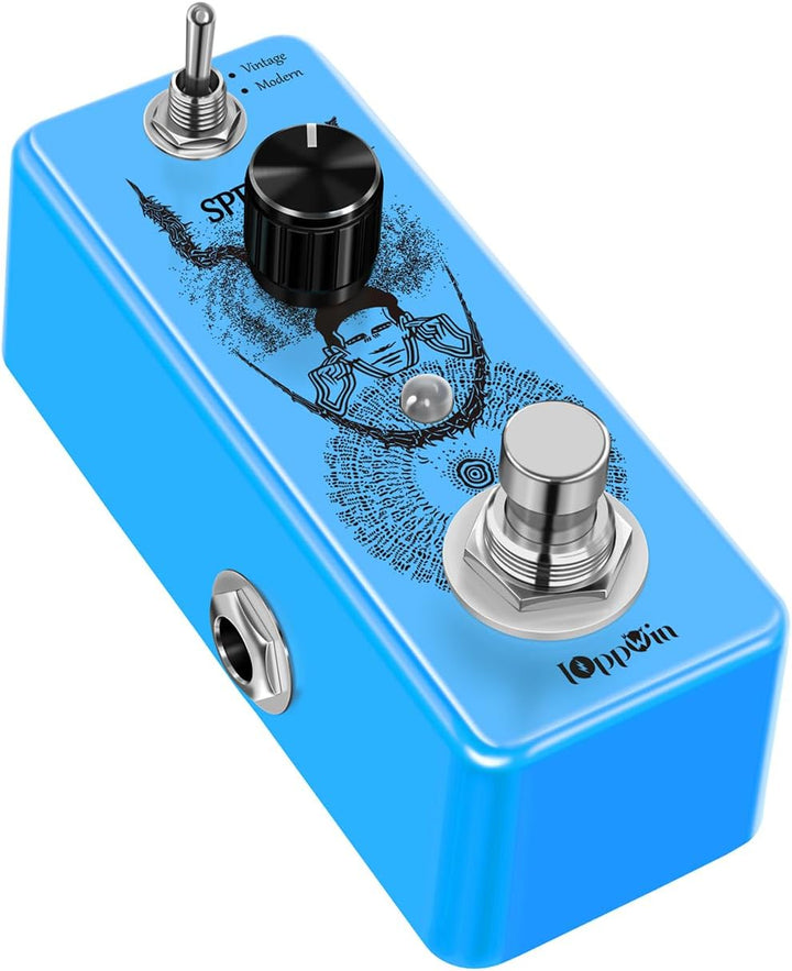 Vintage/Modern Phaser Pedal - Full Analog Klang, 70er Jahre Psychedelic Rock & E-Gitarre Effekt, Met