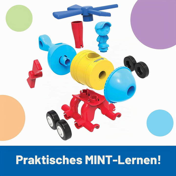 Learning Resources 1-2-3 Mach was draus! – Rakete, Zug, Hubschrauber, Rakete