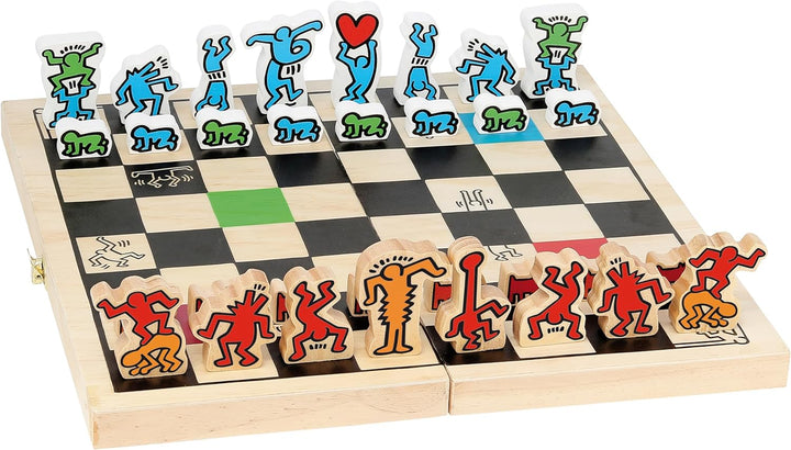Jeu d'échecs GM en coffret - Keith Haring