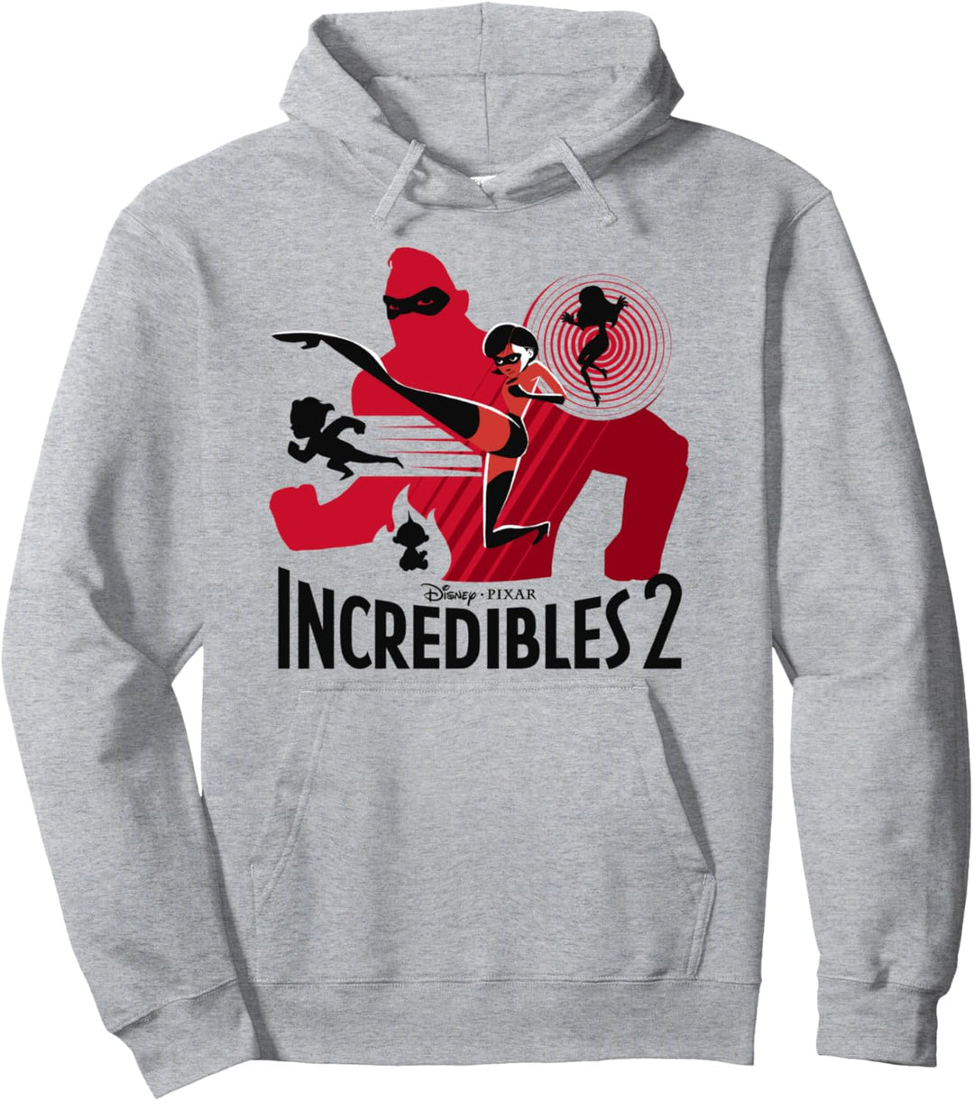 Disney Pixar Incredibles 2 Team-Silhouetten Pullover Hoodie