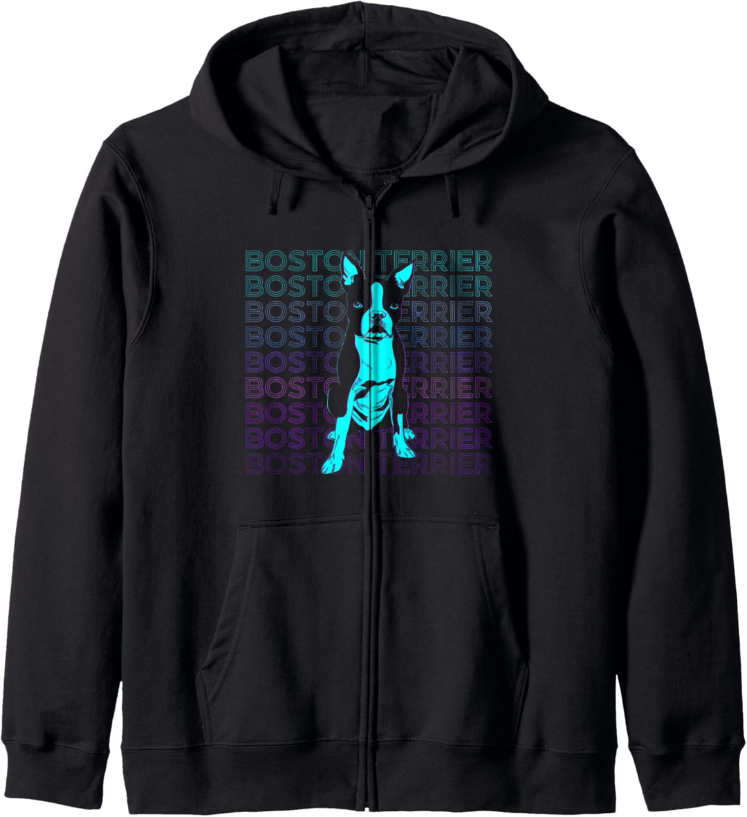 Boston Terrier Kapuzenjacke
