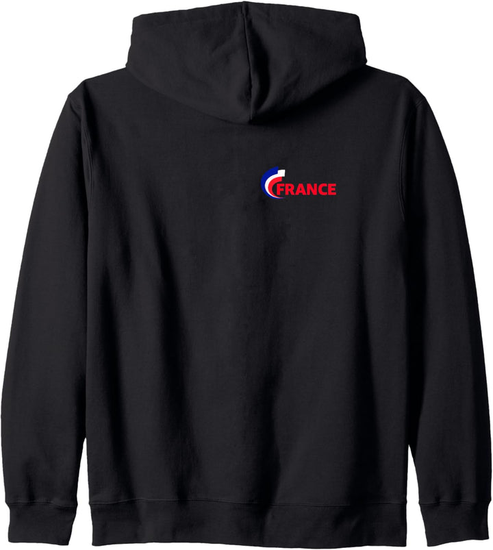 Flagge Frankreich Kapuzenjacke