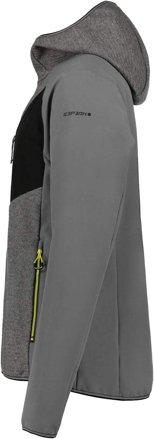 ICEPEAK Herren Outdoorjacke Danfort 50 -240 Grey, 50 -240 Grey