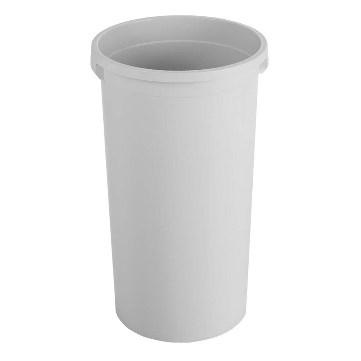 Rotho Modo Mülleimer 50l ohne Deckel, Kunststoff (PP) BPA-frei, grau, 50l (38,0 x 38,0 x 65,0 cm) Ei