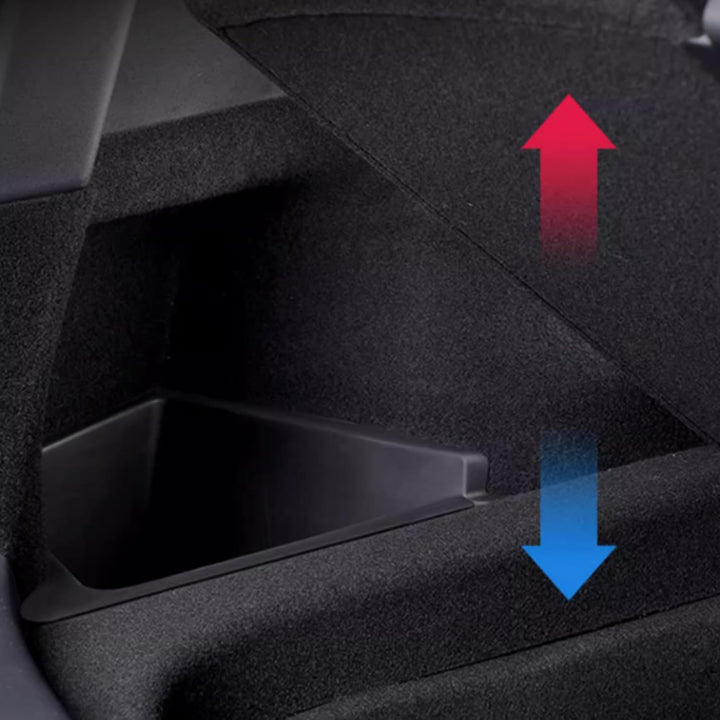 Ywooon Kofferraum Organizer für Tesla Model Y 2020–2023 2024 Wasserdicht Hintere Kofferraum Aufbewah