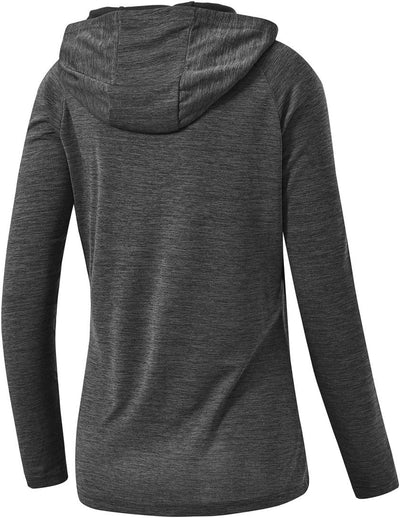 donhobo Damen Sport Shirt Langarm Laufshirt UPF 50+ UV Schutz Schnelltrocknend Pullover Sweatshirts