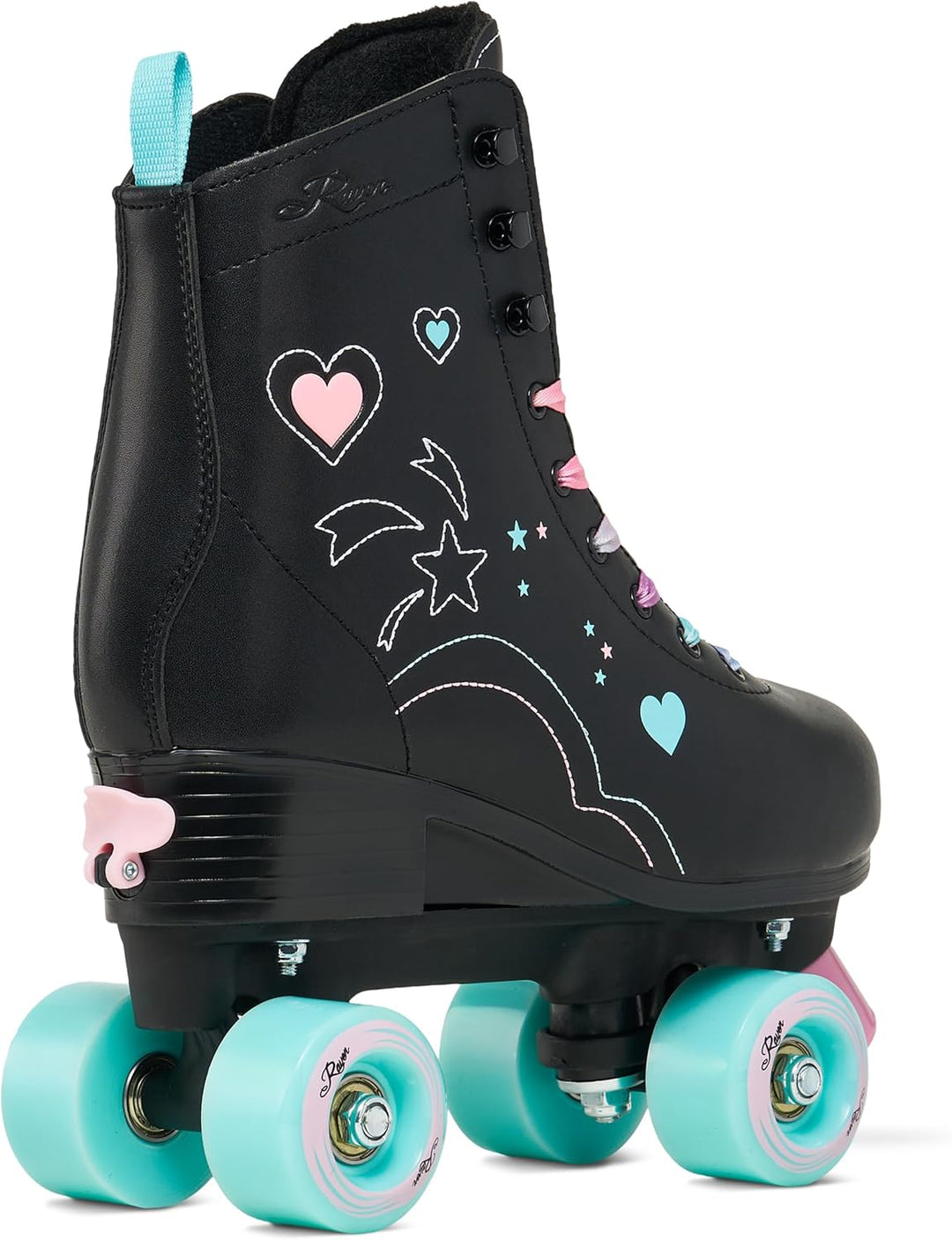 RAVEN Rollschuhe Roller Skates für Kinder Erwachsene Mädchen Damen verstellbar 31-34 (20-21,5 cm) Za