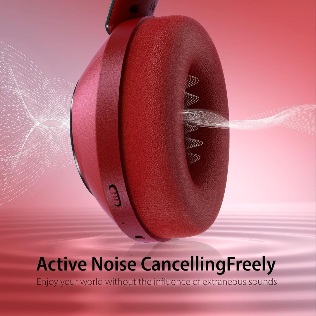 Kopfhörer Kabellos Bluetooth, Active Noise Cancelling Kopfhörer,100 Std Spielzeit 5.3 Bluetooth Kopf