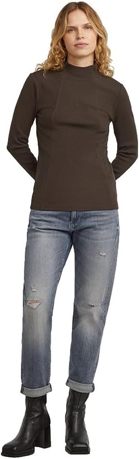 G-STAR Damen Kate Boyfriend Jeans 23W / 30L Blau (Worn in Electric Blue Destroyed D15264-e104-h784),