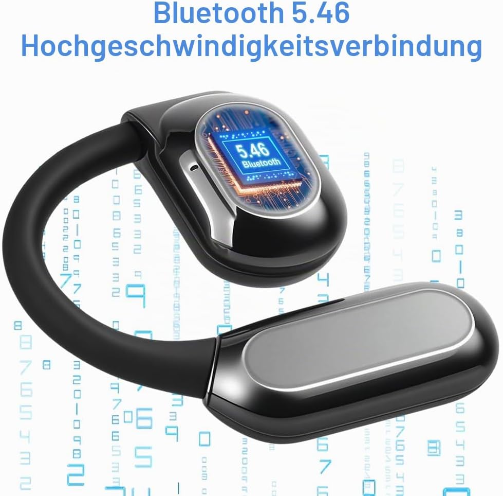 AI Übersetzer Kopfhörer, Echtzeit Übersetzungskopfhörer 144 Sprachen, Translation Earbuds Bluetooth