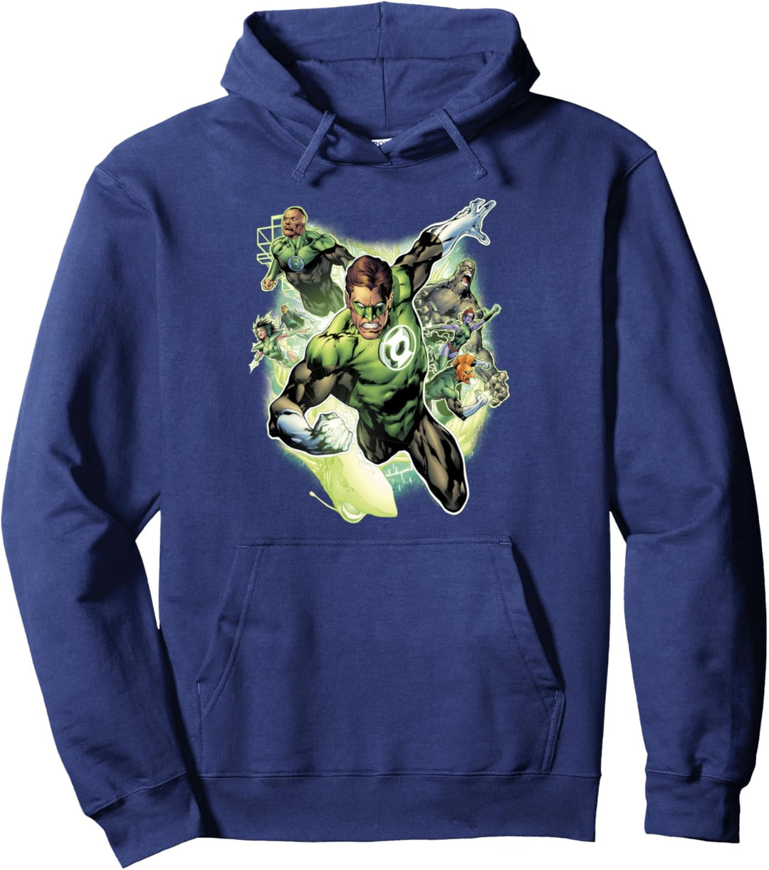 Green Lantern Flying Corps Pullover Hoodie