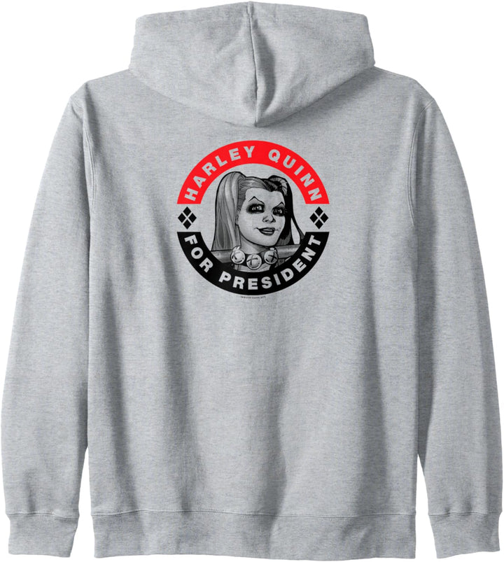 Harley Quinn President Circle Kapuzenjacke