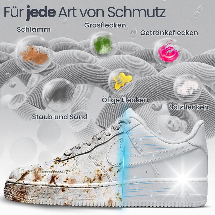 cleangang Reinigungsset Schuhbürste & Schuhputzset – Ideale Reinigung & Pflege für Lederschuhe & Sne
