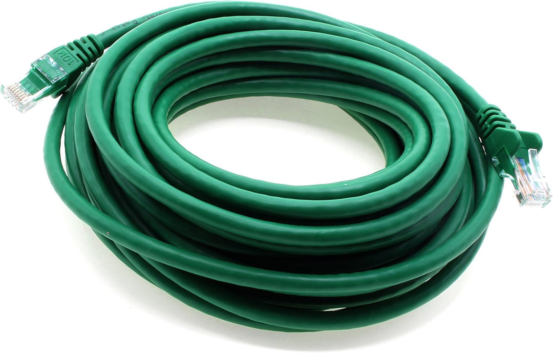 1aTTack.de 0,25m - grün - 10 Stück - (PACK) - CAT.6 CAT6 Ethernet-Lan-Netzwerk-Kabel 1000 Mbit/s Pat