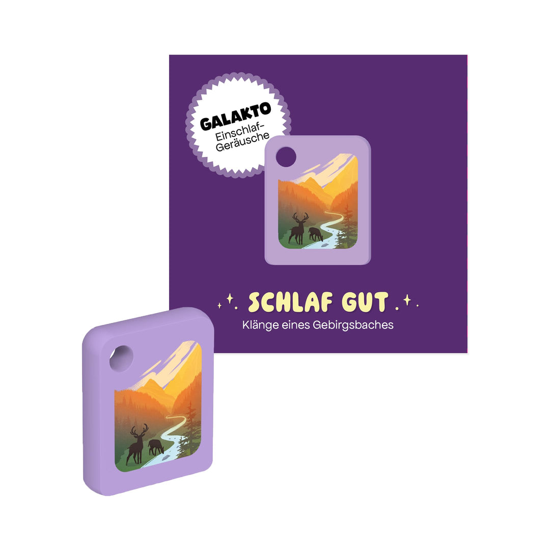 Galakto Audio-Token: Schlaf gut - Klänge eines Gebirgsbaches, Klangwelten für Kinder ab 3 Jahren, Sp