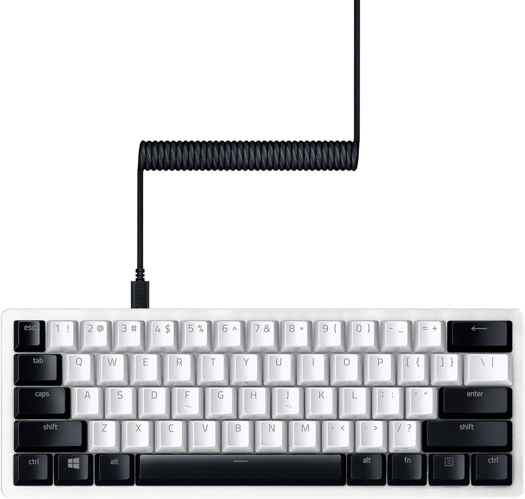 Razer PBT Keycap + Spiralkabel-Upgrade-Set: Durable Doubleshot PBT,Universelle Kompatibilität,Keycap