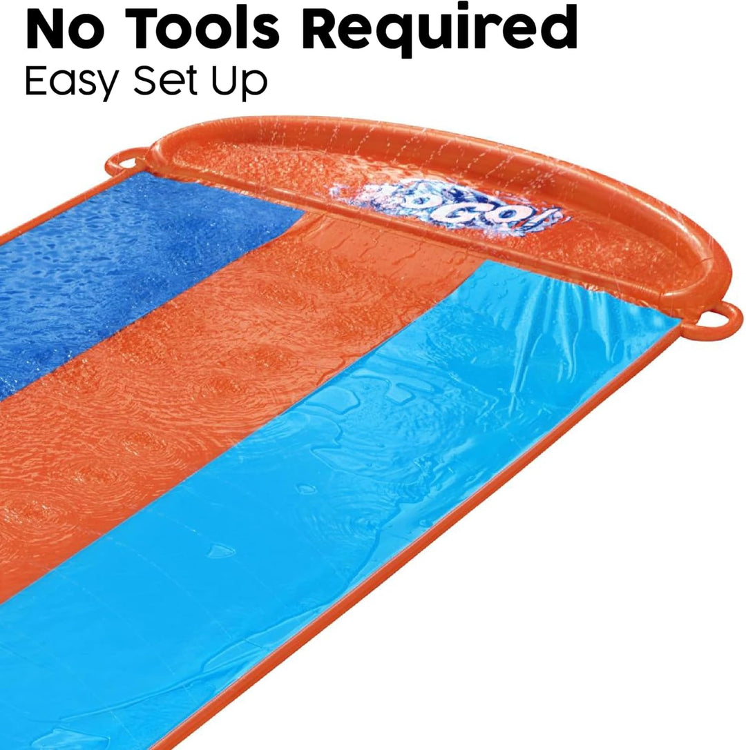 Bestway® H2OGO!™ 3er-Wasserrutsche "Triple" 488 x 207 cm