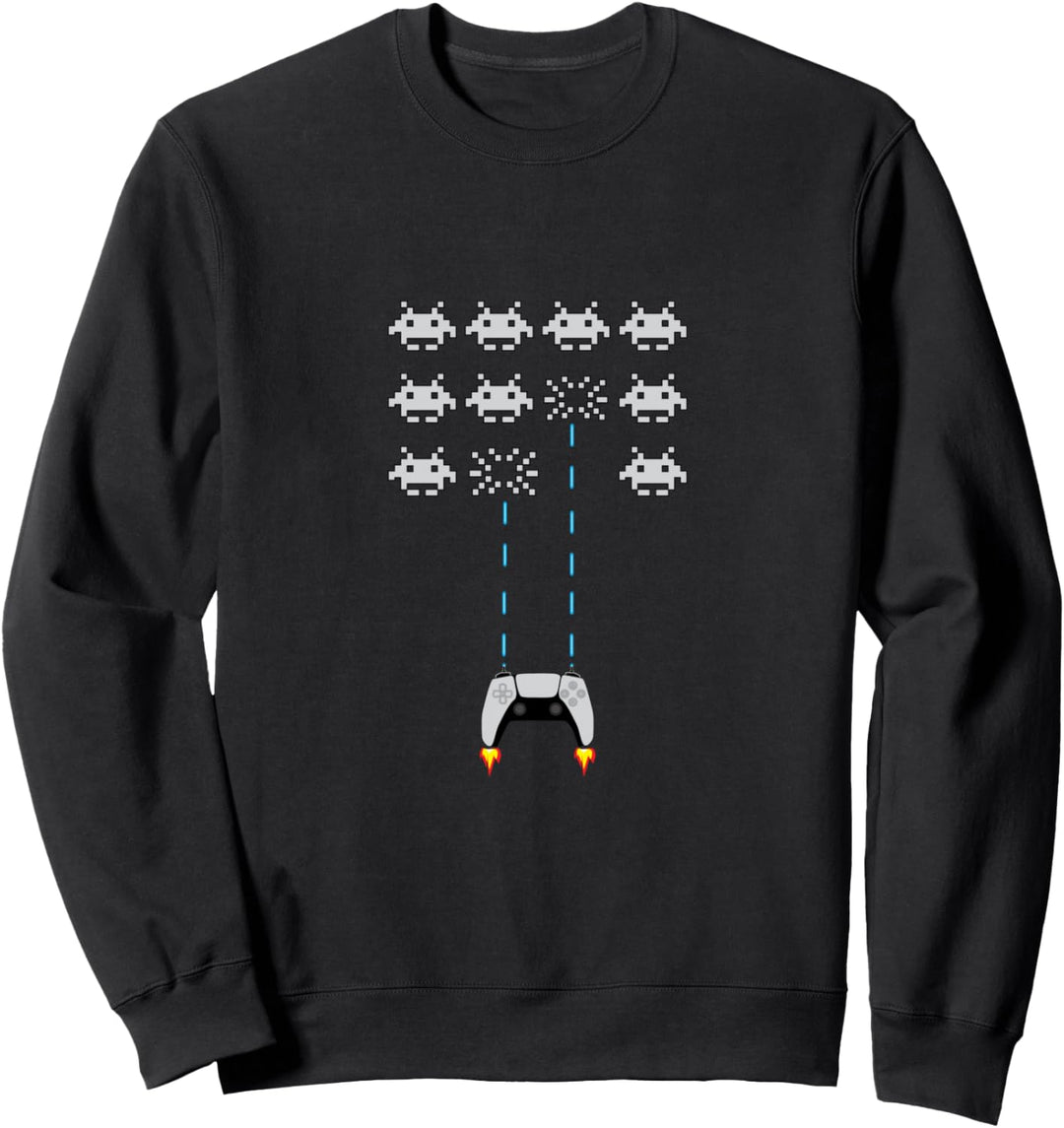Galaxy Kämpfer Controller Video-Gaming Sweatshirt