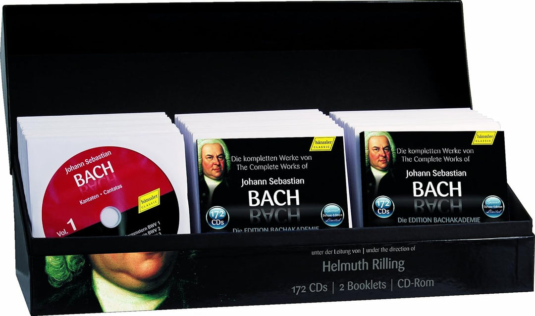 Complete Works of J. S. Bach (Edition Bachakademie), Audio-CD