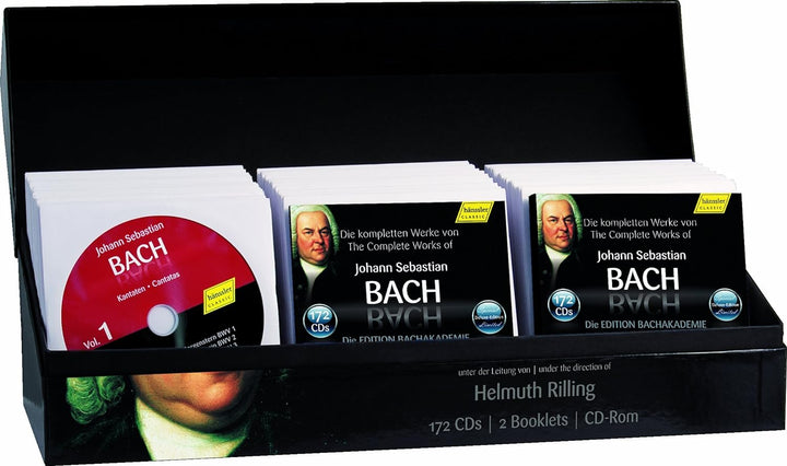 Complete Works of J. S. Bach (Edition Bachakademie), Audio-CD
