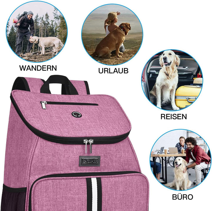 BAGLHER 丨Hundetasche, Tragerucksack, von Fluggesellschaften zugelassener Haustierbedarf, Hundereiser