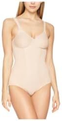 Triumph Modern Soft + Cotton Shapewear Body 75C Neutral Beige, 75C Neutral Beige