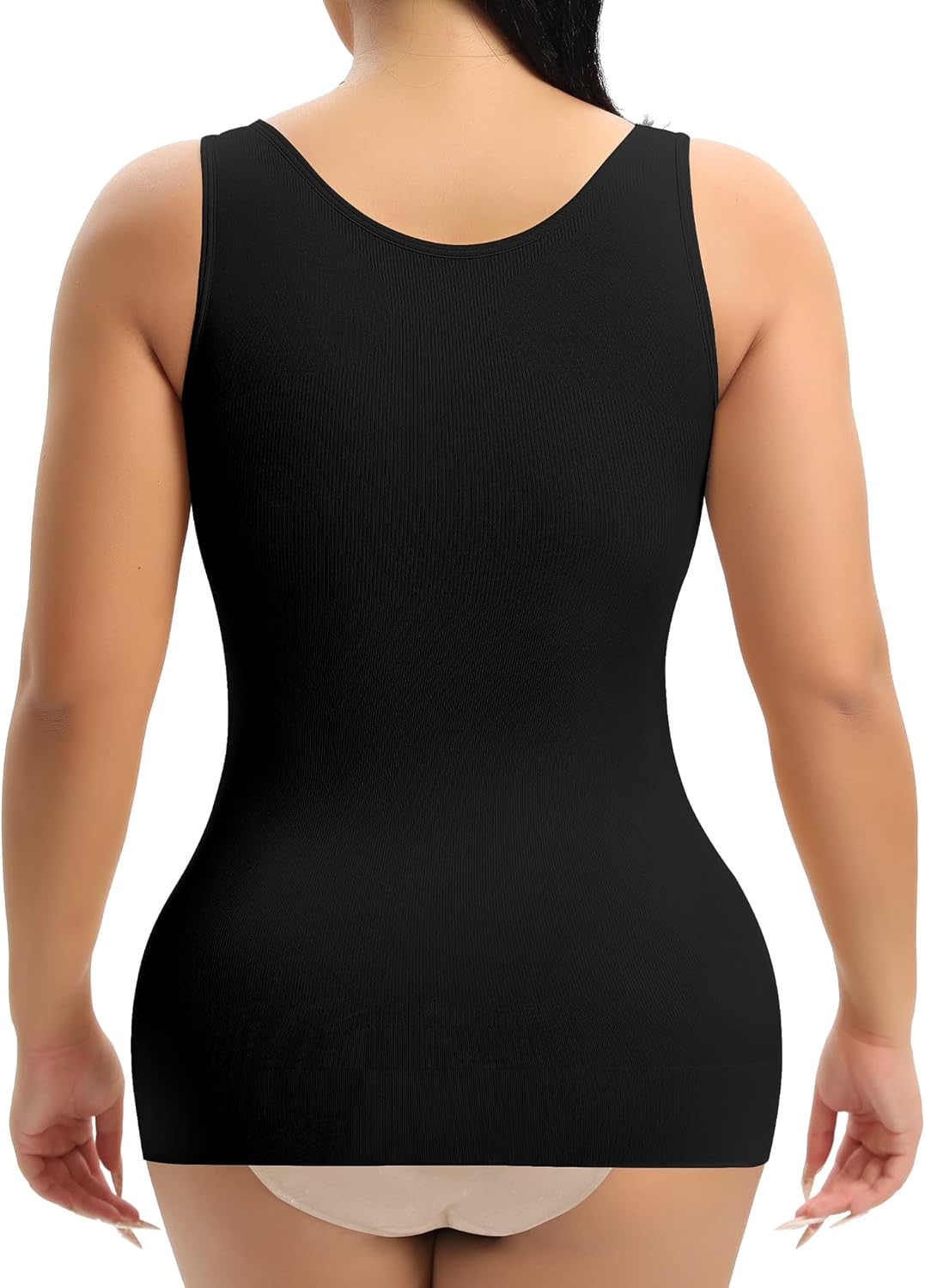 YARRCO Damen Shape Unterhemd Bauchweg Hemdchen Shapewear Trägertop Shaping BH Hemd Formendes Top Bod