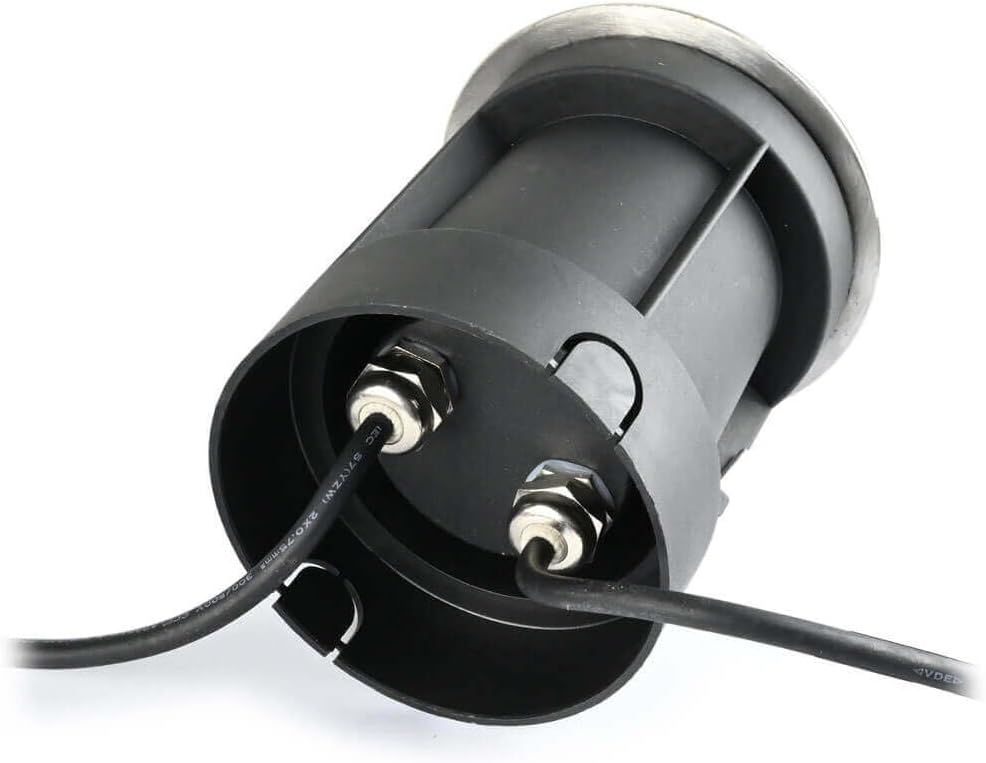 VBLED LED Bodeneinbaustrahler 12V AC mit 5W LED Leuchtmittel Warmweiss