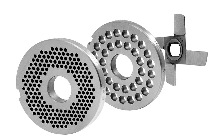 WOLFCUT H82 Lochscheibensatz 3 mm + 8 mm Bohrung mit 1 Kreuzmesser System Unger Werkzeugstahl