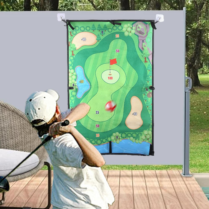 Chip-and-Stick-Golfspiel, Golf-Dart-Chipping-Spiel | Doppelseitige Übungsmatte Golf-Chipping-Spiel -