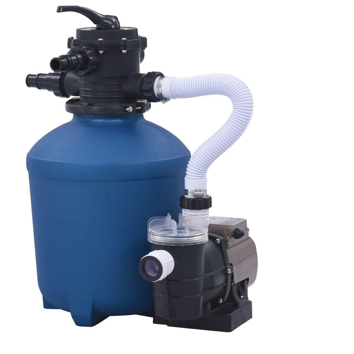 vidaXL Sandfilteranlage mit Zeitschaltuhr Sandfilterpumpe Sandfilter Poolfilter Poolpumpe Filteranla