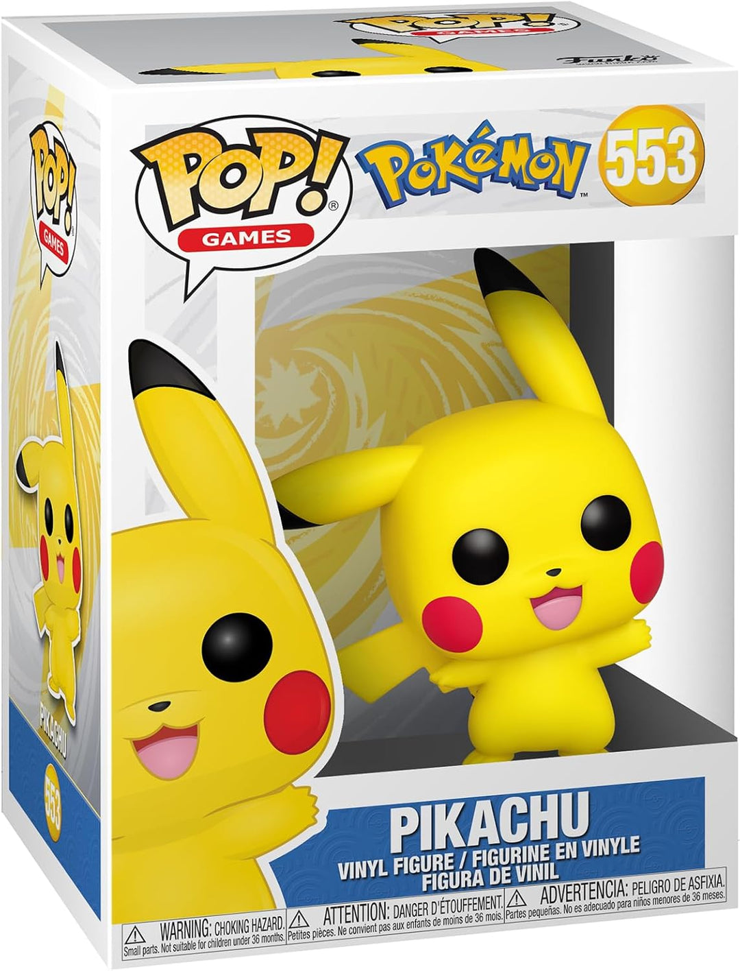 Funko POP! Games: Pokémon - Pikachu - (Waving) - (Waving) - Vinyl-Sammelfigur - Geschenkidee - Offiz