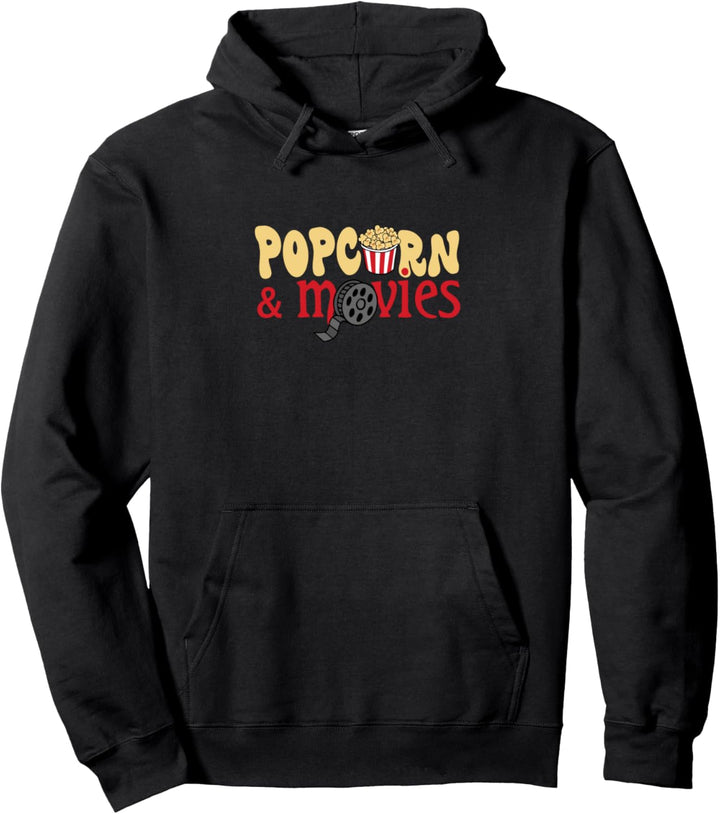 Popcorn und Filme Mais essen Leckeres Essen Pullover Hoodie