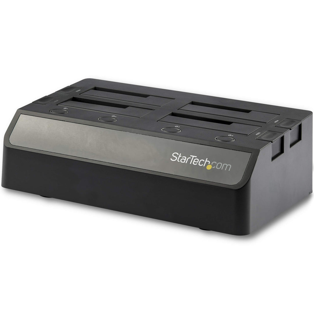 StarTech.com 4 Schacht SATA Festplatten Dockingstation - Für 2,5"/3,5" SSD / HDD - USB 3.1 (10Gbit/s